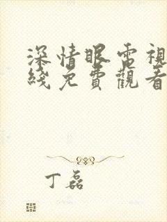 深情眼电视剧在线免费观看星辰影视