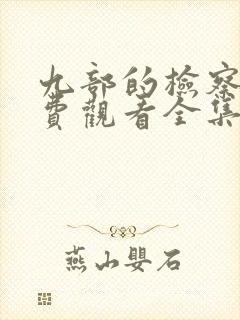 九部的检察官免费观看全集完整版