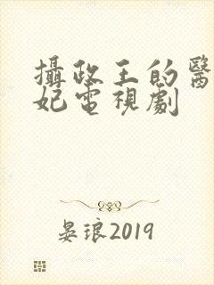 摄政王的医品狂妃电视剧