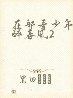 在哪看少年白马醉春风2