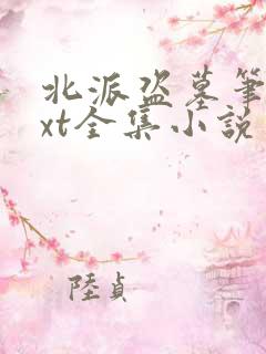 北派盗墓笔记txt全集小说