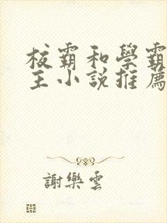 校霸和学霸双男主小说推荐