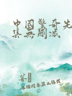 中国惊奇先生全集无删减