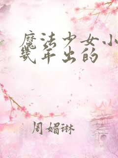 魔法少女小圆几几年出的