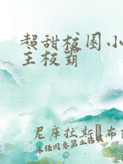 超甜校园小说男主校霸