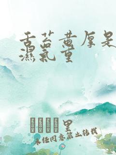 舌苔黄厚是不是湿气重