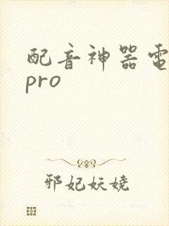 配音神器电脑版pro