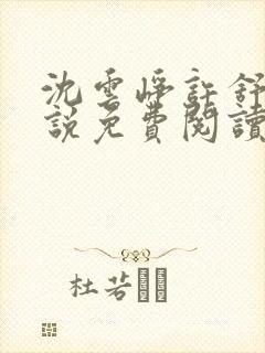 沈云峥许舒意小说免费阅读最新章节