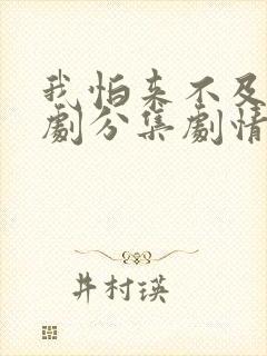 我怕来不及电视剧分集剧情介绍