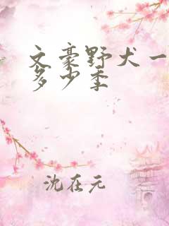 文豪野犬一共有多少季