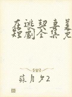 在逃契妻美又飒短剧全集免费播放