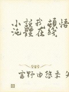 小说我顿悟了混沌体在线