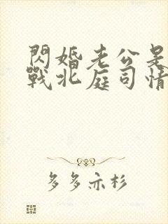 闪婚老公是豪门战北庭司情短剧