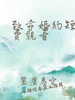 致命婚约短剧免费观看