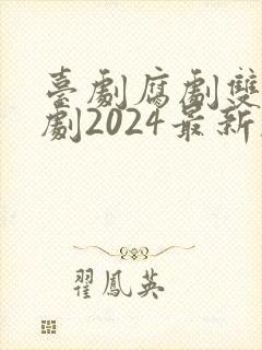 台剧腐剧双男主剧2024最新剧