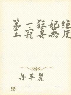 第一狂妃绝色邪王宠妻无度免费阅读