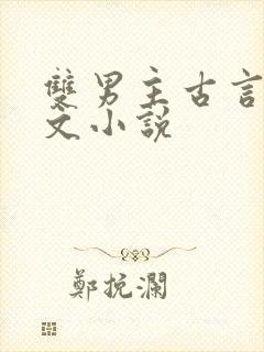 双男主古言情甜文小说