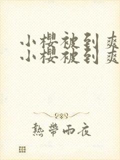 小樱被到爽本子小樱被到爽本子
