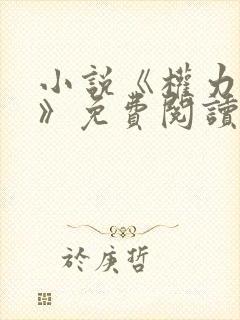 小说《权力巅峰》免费阅读