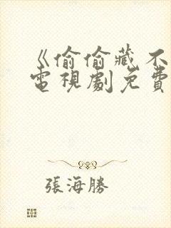 《偷偷藏不住》电视剧免费看