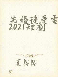 先婚后爱电视剧2021短剧