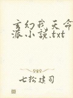 玄幻我天命大反派小说.txt