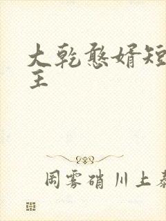 大乾憨婿短剧男主