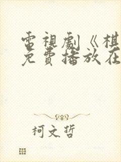 电视剧《棋士》免费播放在线观看