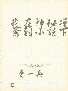 我在神秘复苏里签到小说下载