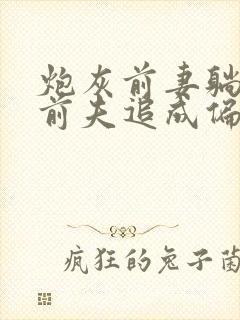 炮灰前妻躺平后前夫追成偏执狂在线阅读