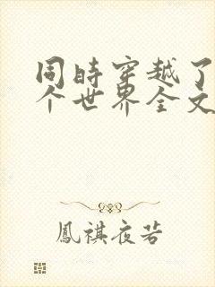 同时穿越了99个世界全文阅读小说