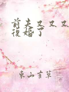 前夫又又又又想复婚了