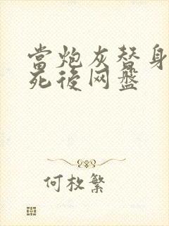 当炮灰替身的我死后网盘