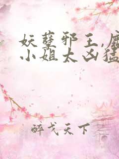 妖孽邪王,废材小姐太凶猛免费完整版