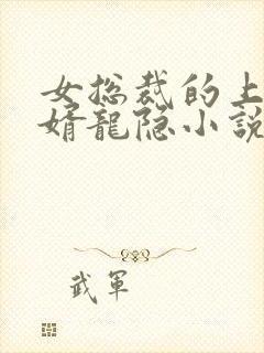 女总裁的上门女婿龙隐小说