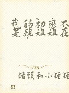 我的初恋不可能是亲姐姐在线播放