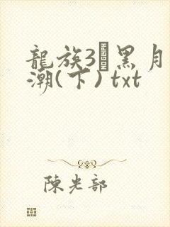 龙族3·黑月之潮(下) txt