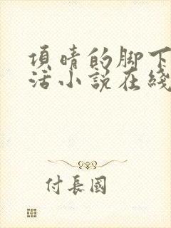 项晴的脚下的生活小说在线阅读