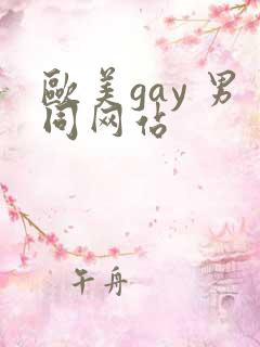 欧美gay 男同网站