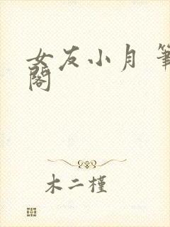 女友小月 笔趣阁