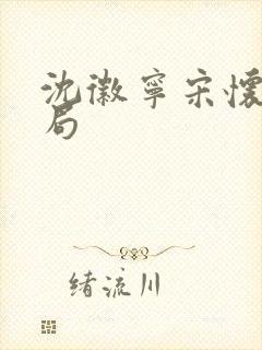 沈徽宁宋怀砚结局