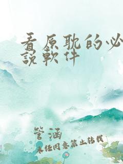 看原耽的必备小说软件