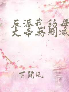 反派我的母亲是大帝无删减
