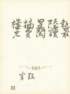 楼摘星陆执小说免费阅读最新章节