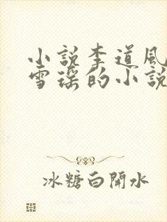 小说李道风,江雪瑶的小说免费阅读