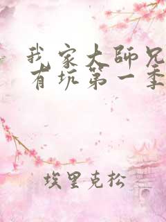 我家大师兄脑子有坑第一季动画免费