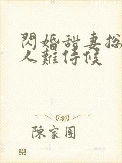 闪婚甜妻总裁大人难侍候