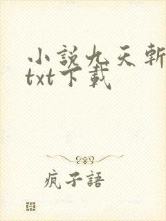 小说九天斩神诀txt下载