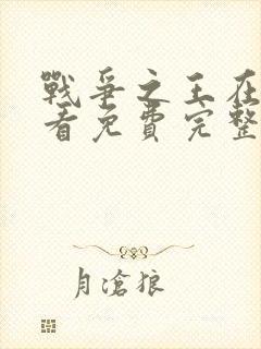 战争之王在线观看免费完整版高清