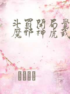 斗罗开局觉醒暗魔邪神虎武魂